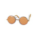 Hippie Tinted Glasses shown against a plain white background — a Halloween costume accessory.