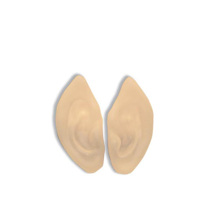 White Flesh Paint Ears shown against a plain white background — a Halloween costume accessory.