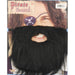 Pirate Beard shown against a plain white background — a Halloween costume accessory.