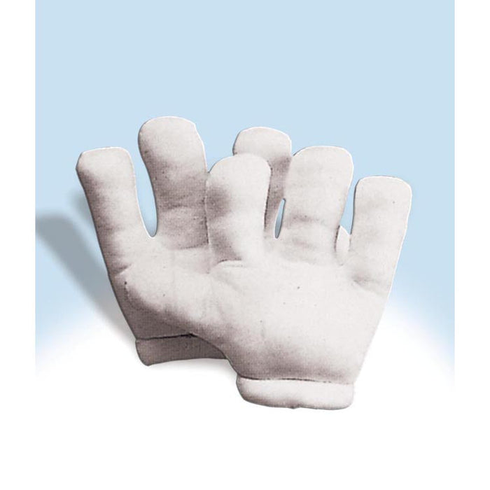 Foam Cartoon Mitts shown against a plain white background — a Halloween costume accessory.