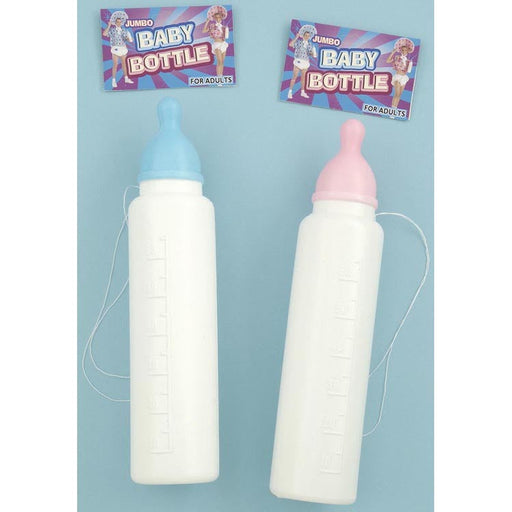 Pink Jumbo Baby Bottle Plastic | 1ct