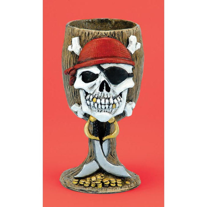 Pirate Goblet shown against a plain white background — a Halloween costume accessory.