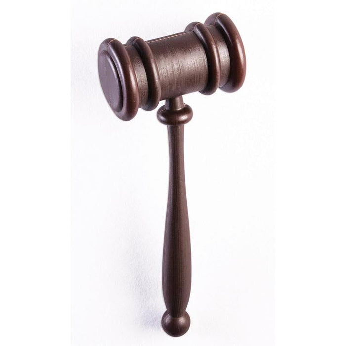 Judge Gavel shown against a plain white background — a Halloween costume accessory.