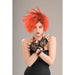 Glove Fingerless Black shown against a plain white background — a Halloween costume accessory.
