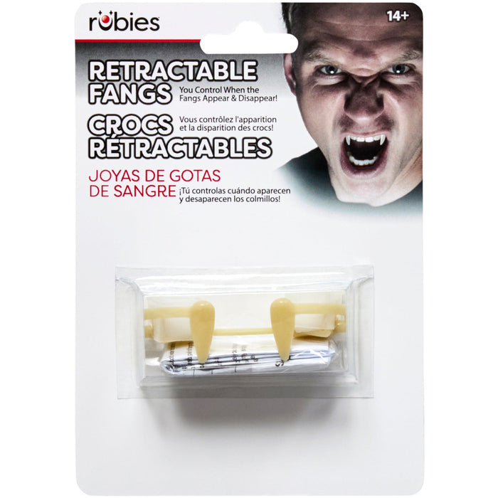 Special FX Retrctbl Fang shown against a plain white background — a Halloween costume accessory.