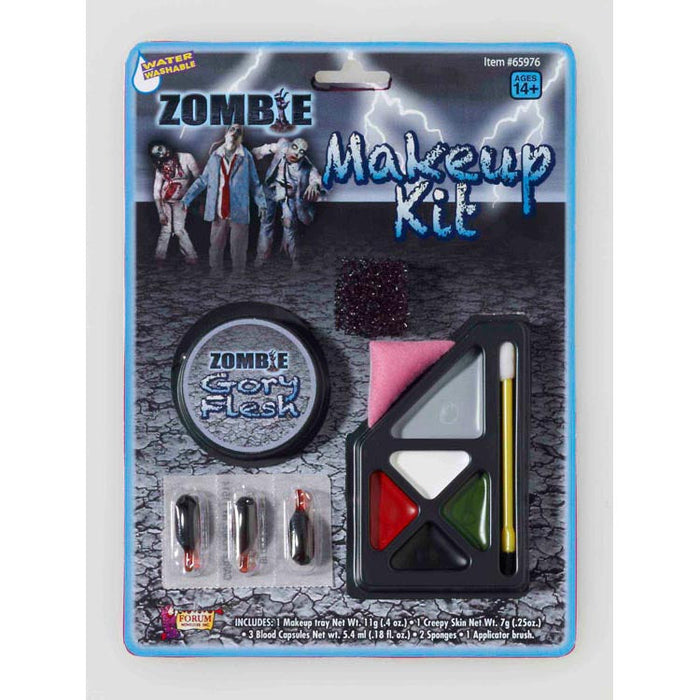 Zombie Make Up Kit shown against a plain white background — a Halloween costume accessory.