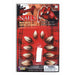 Werewolf Deluxe Nails shown against a plain white background — a Halloween costume accessory.