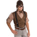 Aviator Set Steampunk shown against a plain white background — a Halloween costume accessory.