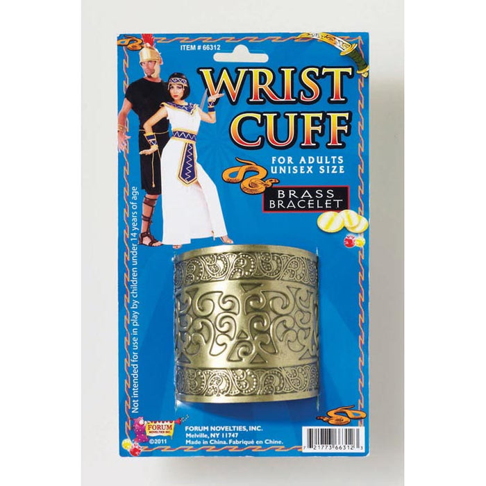 Small Brs Bangle Bracelet shown against a plain white background — a Halloween costume accessory.