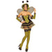 Bumble Bee Leggings shown against a plain white background — a Halloween costume accessory.