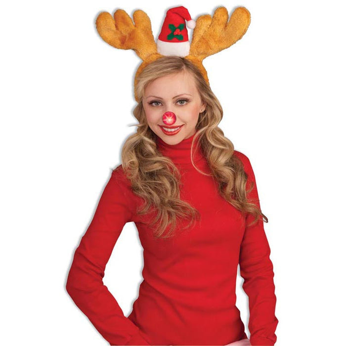 Flshng Clown Nose shown against a plain white background — a Halloween costume accessory.
