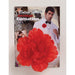 Red Hollywood Carnation Vntg shown against a plain white background — a Halloween costume accessory.