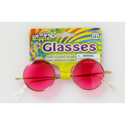 Pink Hippie Glasses | 1ct