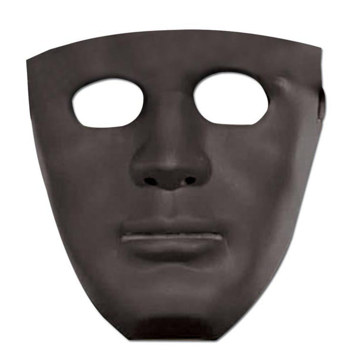 Black Mask SWAT shown against a plain white background — a Halloween costume accessory.
