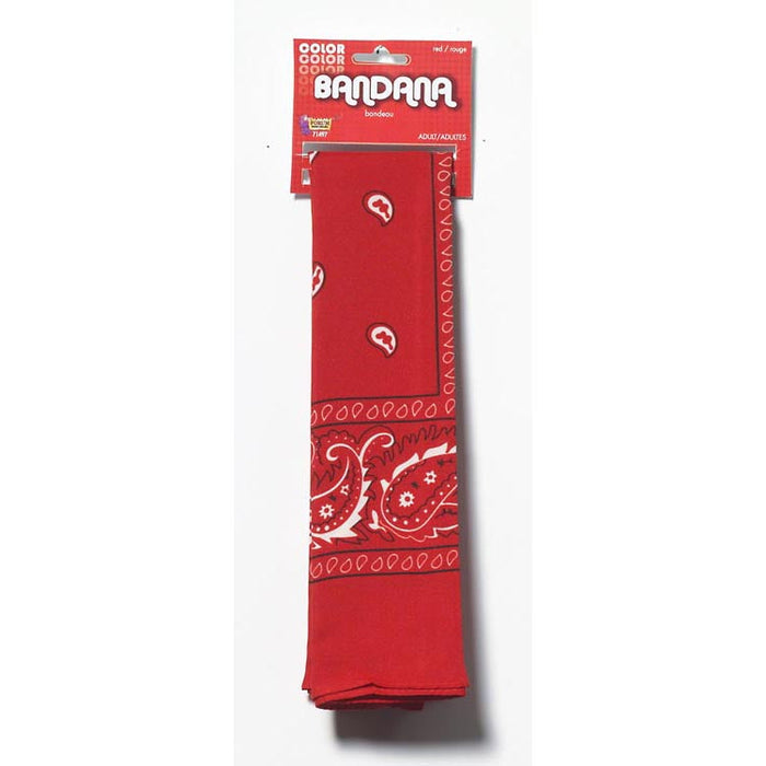 Red Bndna shown against a plain white background — a Halloween costume accessory.