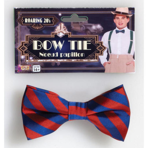 Red / Blue Striped Bowtie | 1ct
