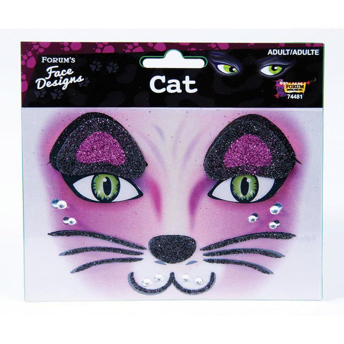 Cat Face Design shown against a plain white background — a Halloween costume accessory.