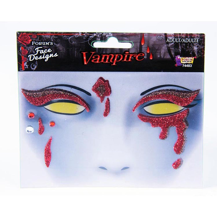 Vampire Face Design shown against a plain white background — a Halloween costume accessory.