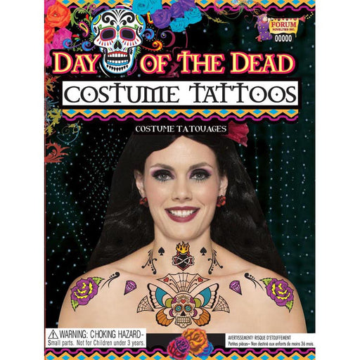 Bdy / Chst Tat Day of the Dead | 1ct