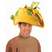 Taco Hat shown against a plain white background — a Halloween costume accessory.