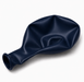 Uninflated 11-inch Navy Blue latex balloon for party decorations, balloon bouquets, and garlands.