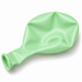 Uninflated 11-inch Pastel Green latex balloon for party decorations, balloon bouquets, and garlands.