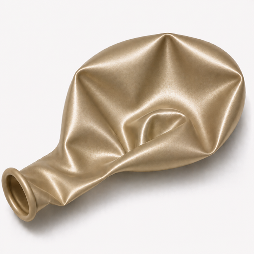 Reflex Gold, 11" Latex Single Balloon | Does Not Include Helium