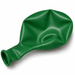 Uninflated 11-inch Shamrock Green latex balloon for party decorations, balloon bouquets, and garlands.