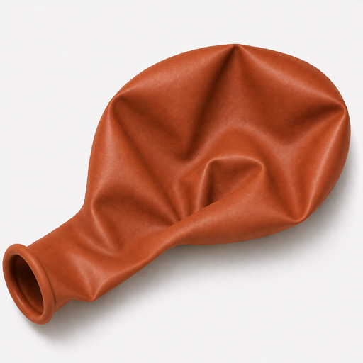 Sunset Orange, 11" Latex Single Balloon | Does Not Include Helium