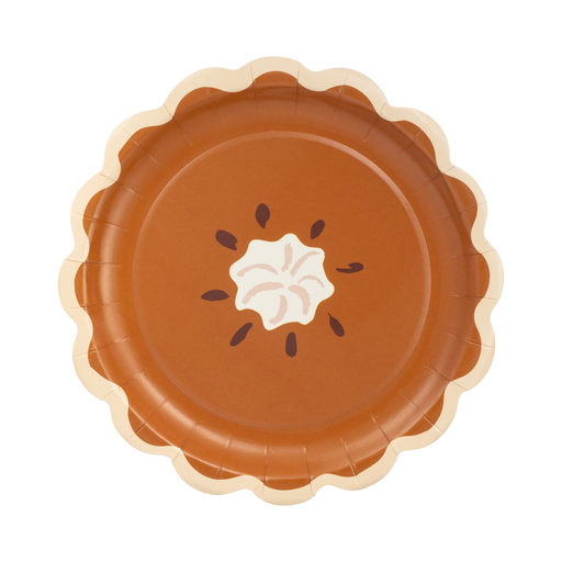 Pumpkin Pie Paper Plates | 8ct