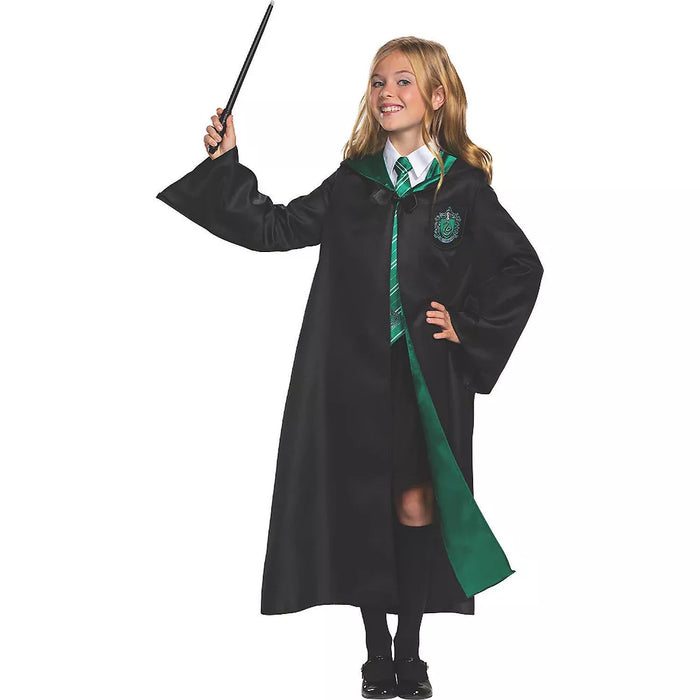 Harry Potter Childrens/Kids Quidditch Slytherin Costume Robe