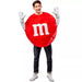 Halloween M&M's Red Adult Costume Standard | 1 ct