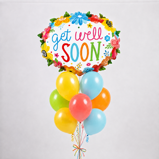 Get Well Soon Basic Bouquet | 11pc