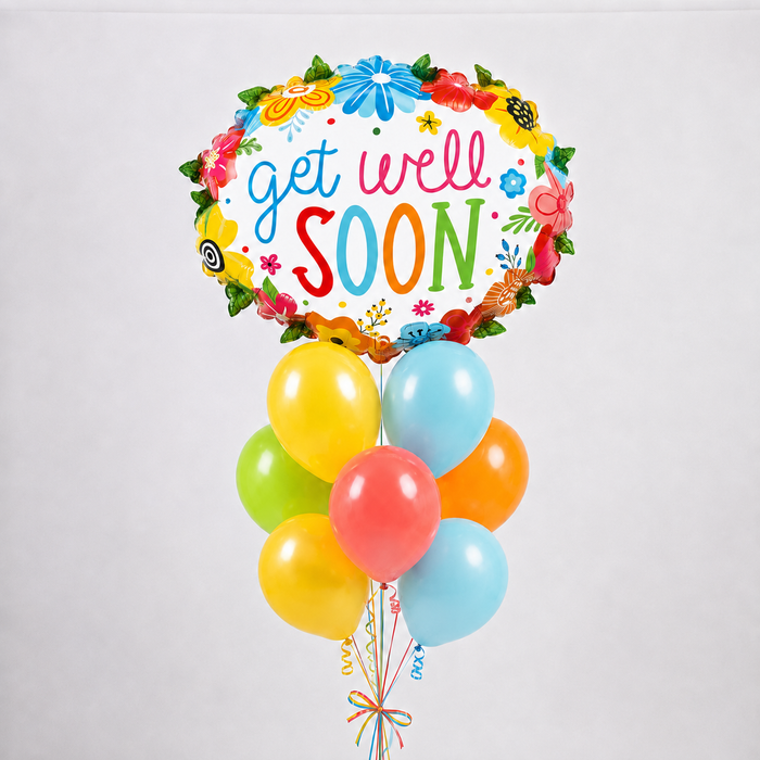 Get Well Soon Basic Bouquet | 11pc