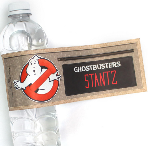 Ghostbusters Water Bottle Labels | 16ct