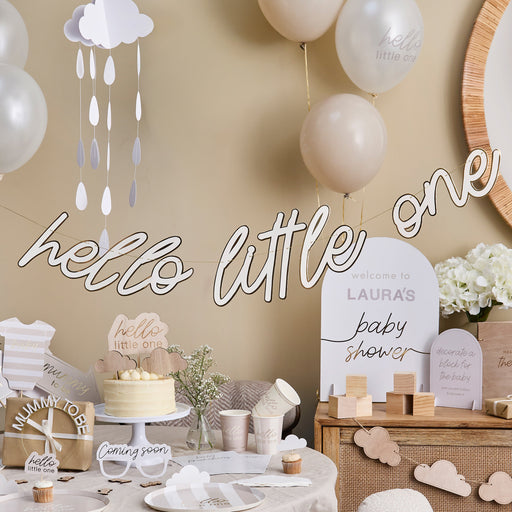 Hello Little One Card Banner 2m | 1ct
