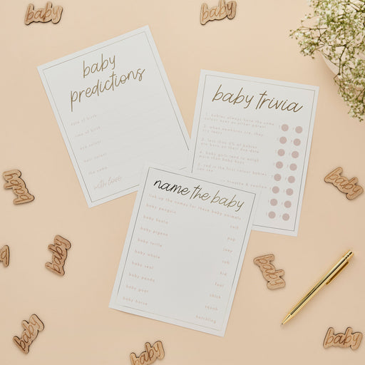 Baby Predictions Cards - Pack of 18 | 1ct