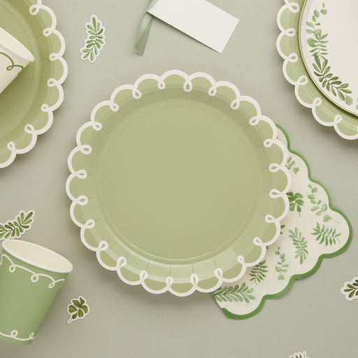 Botanical Paper Plates | 8ct
