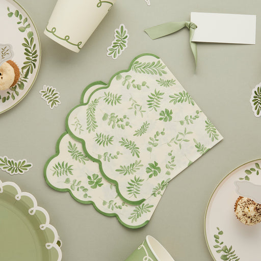 Botanical Paper Napkins - Pack of 16 | 1ct