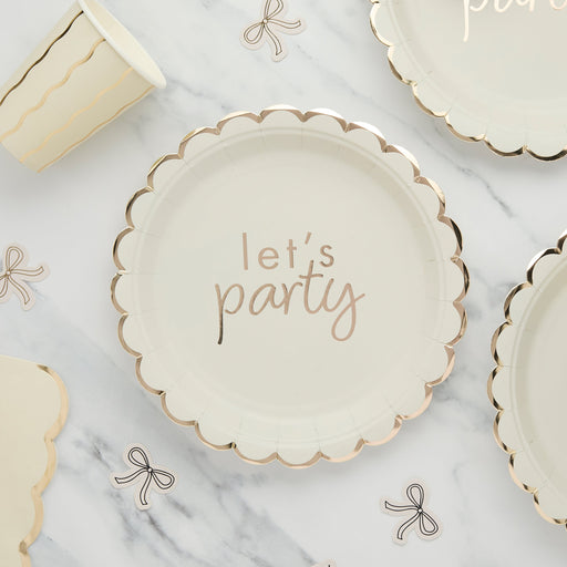 Let's Party Paper Plates - Pack of 8 | 1ct