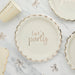 Product photo of Let's Party Paper Plates - Pack of 8 — a Hootyballoo party product shown on a plain background.