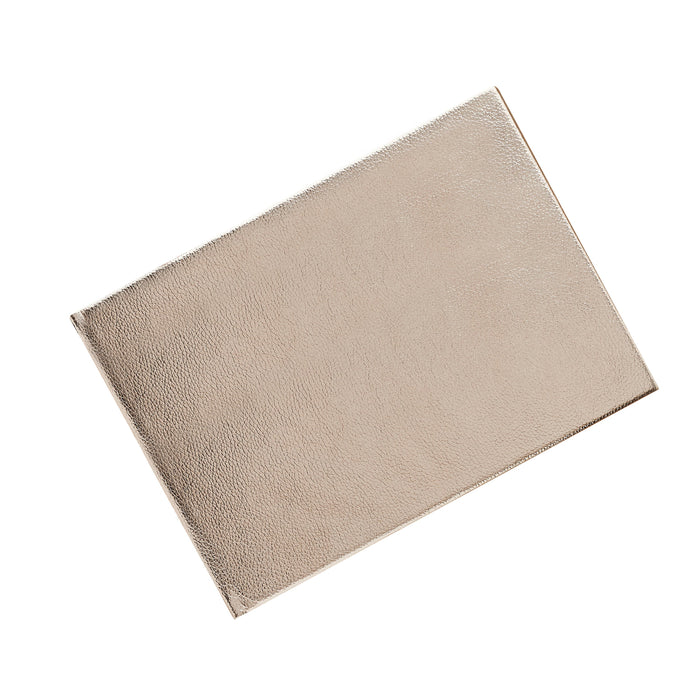 Product photo of Gold Leather Effect Guest Book - 50 Pages — a Hootyballoo party product shown on a plain background.