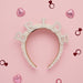 Product photo of Pearl Bride Headband — a Hootyballoo party product shown on a plain background.