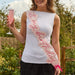 Product photo of Pink 'It's My Birthday' Paper Sash — a Hootyballoo party product shown on a plain background.