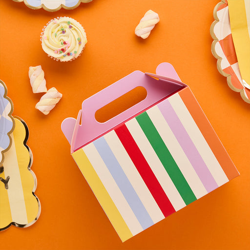 Playful Brights Card Lunch Boxes - Pack of 6 | 1ct