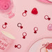 Product photo of Red Ring PET Confetti 14g — a Hootyballoo party product shown on a plain background.
