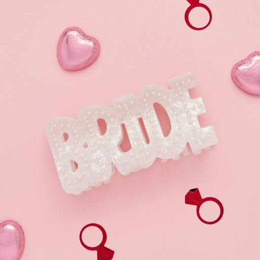 Bride Acrylic Hair Clip | 1ct