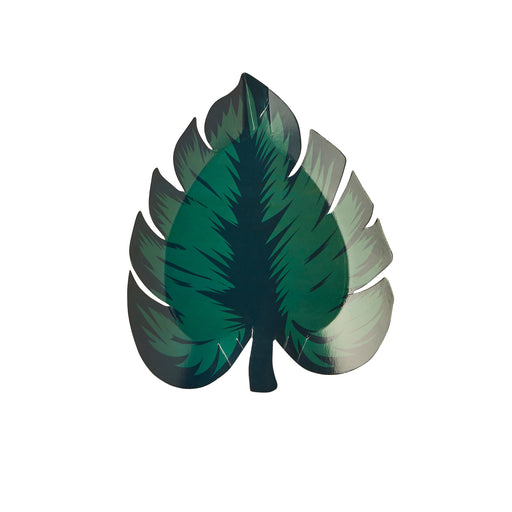 Tropical Leaf Paper Plates - Pack of 8 | 1ct