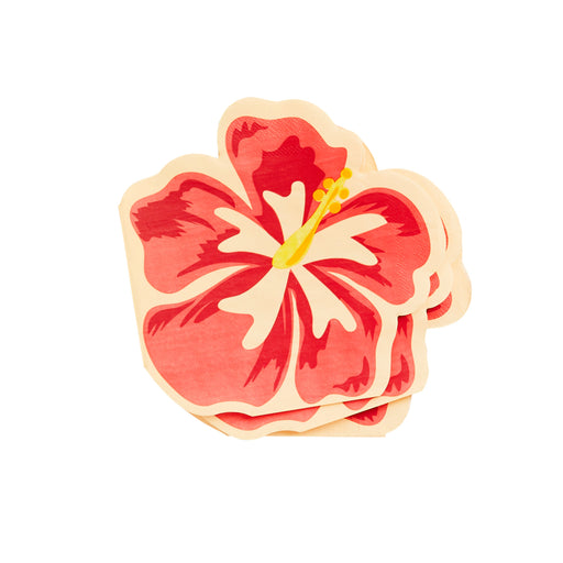 Tropical Flower Paper Napkins - Pack of 16 | 1ct