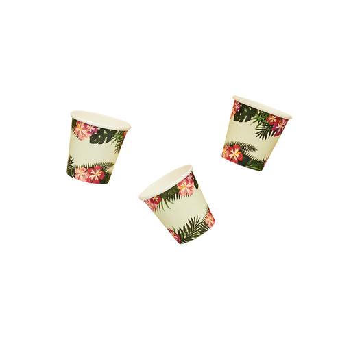 Tropical Paper Shot Cups - Pack of 8 | 1ct